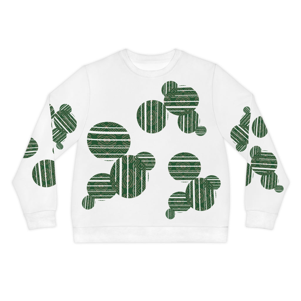 Clover Cadence — Meadow Muse All-Over Print Sweatshirt