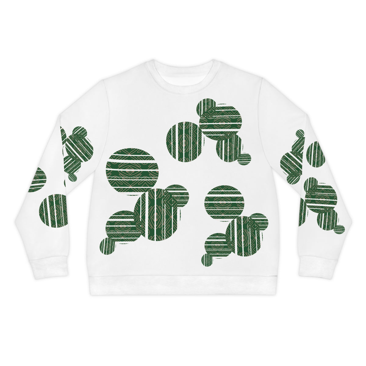 Clover Cadence — Meadow Muse All-Over Print Sweatshirt