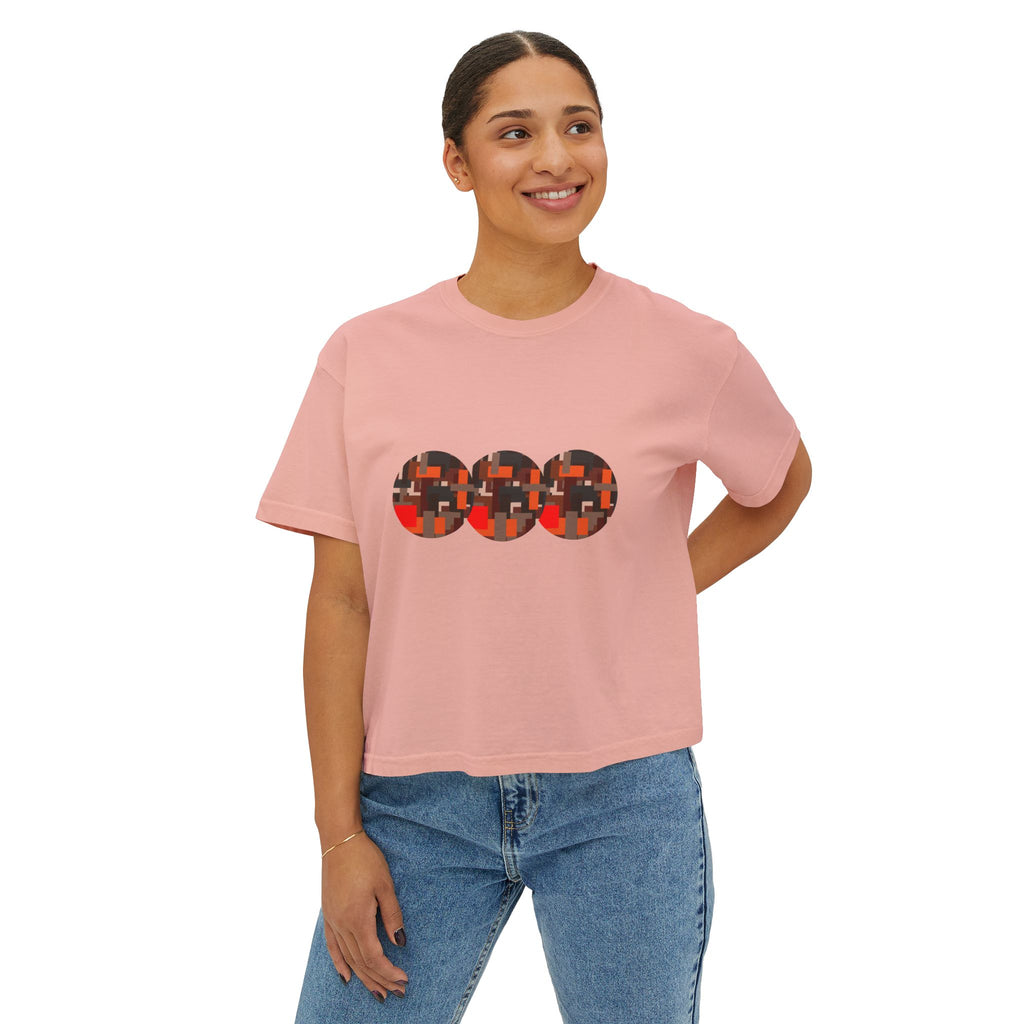 Circle Story — Women's Boxy T-Shirt