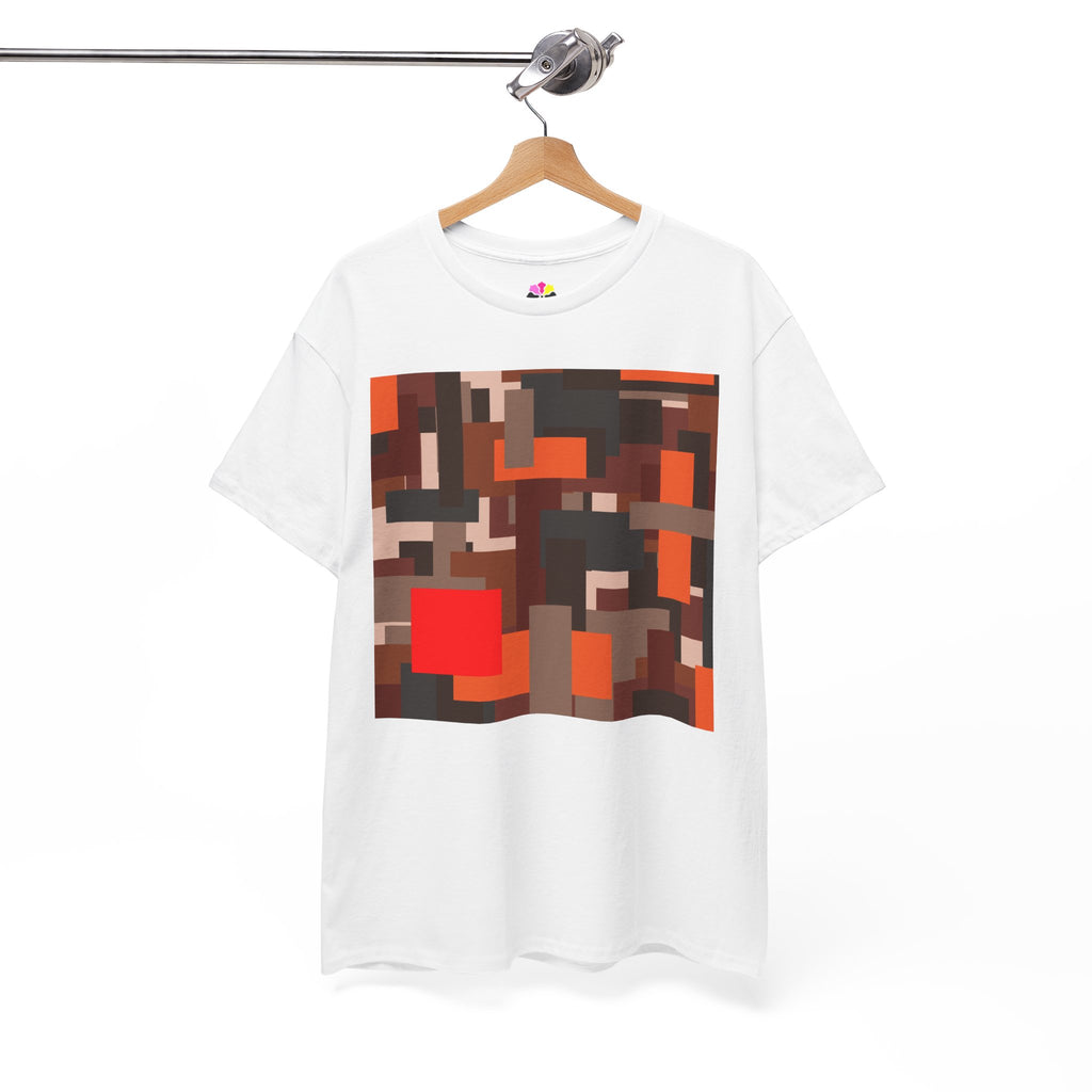 Scarlet Structure — Unisex Heavy Cotton T-Shirt