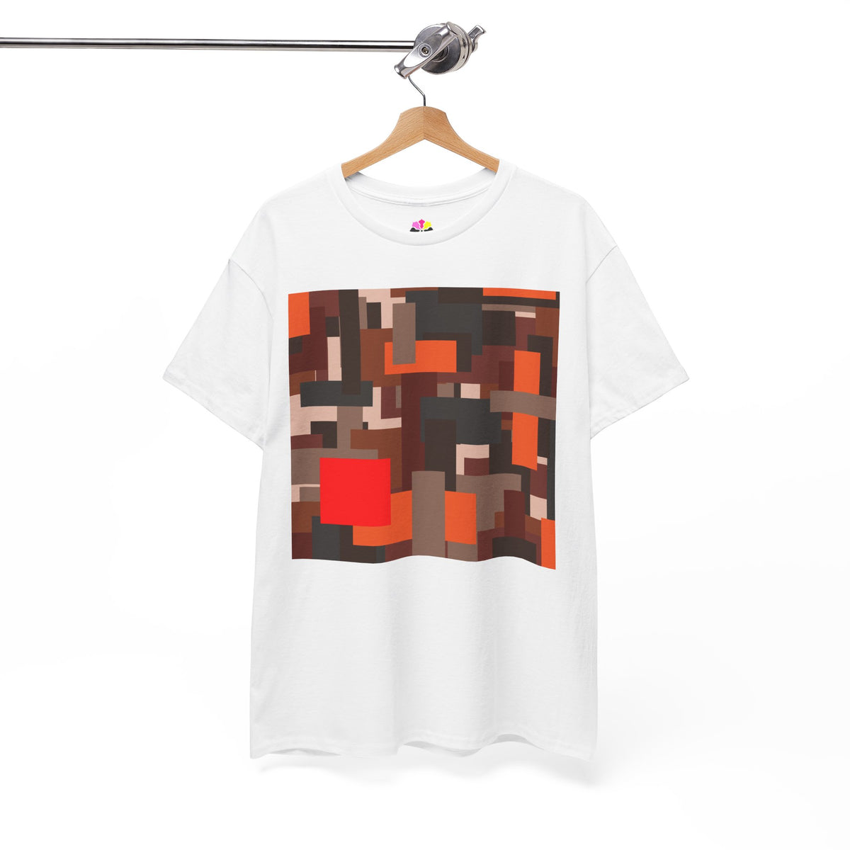 Scarlet Structure — Unisex Heavy Cotton T-Shirt