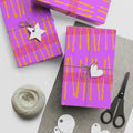 Ribbon Rhythm — Sunset Swing Gift Wrap Sheet