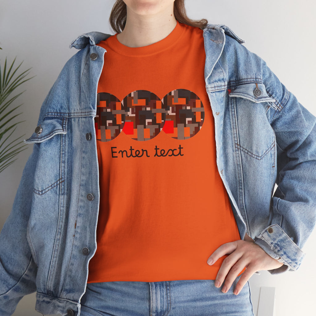 Circle Story — Geometric Graphic T-Shirt