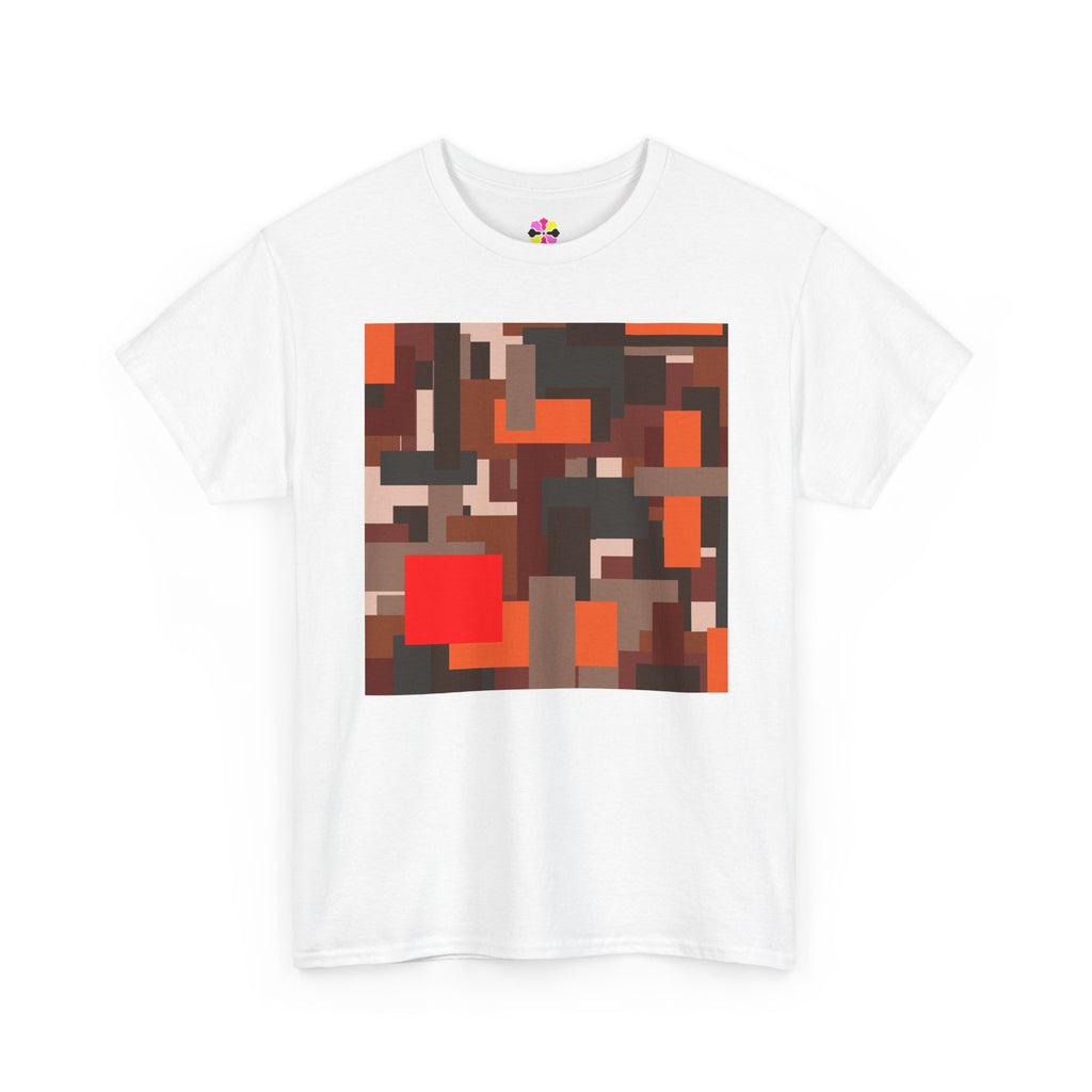 Scarlet Structure — Unisex Heavy Cotton T-Shirt