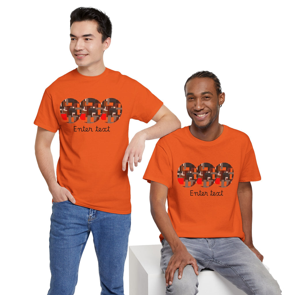 Circle Story — Geometric Graphic T-Shirt