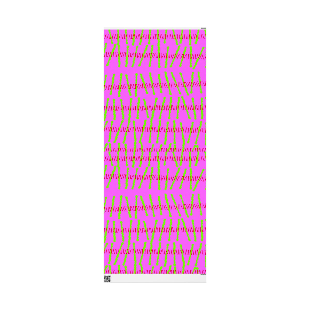 Ribbon Rhythm — Lime Laugh Wrapping Paper Roll