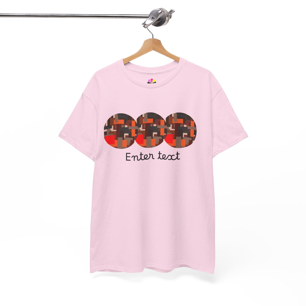 Circle Story — Geometric Graphic T-Shirt