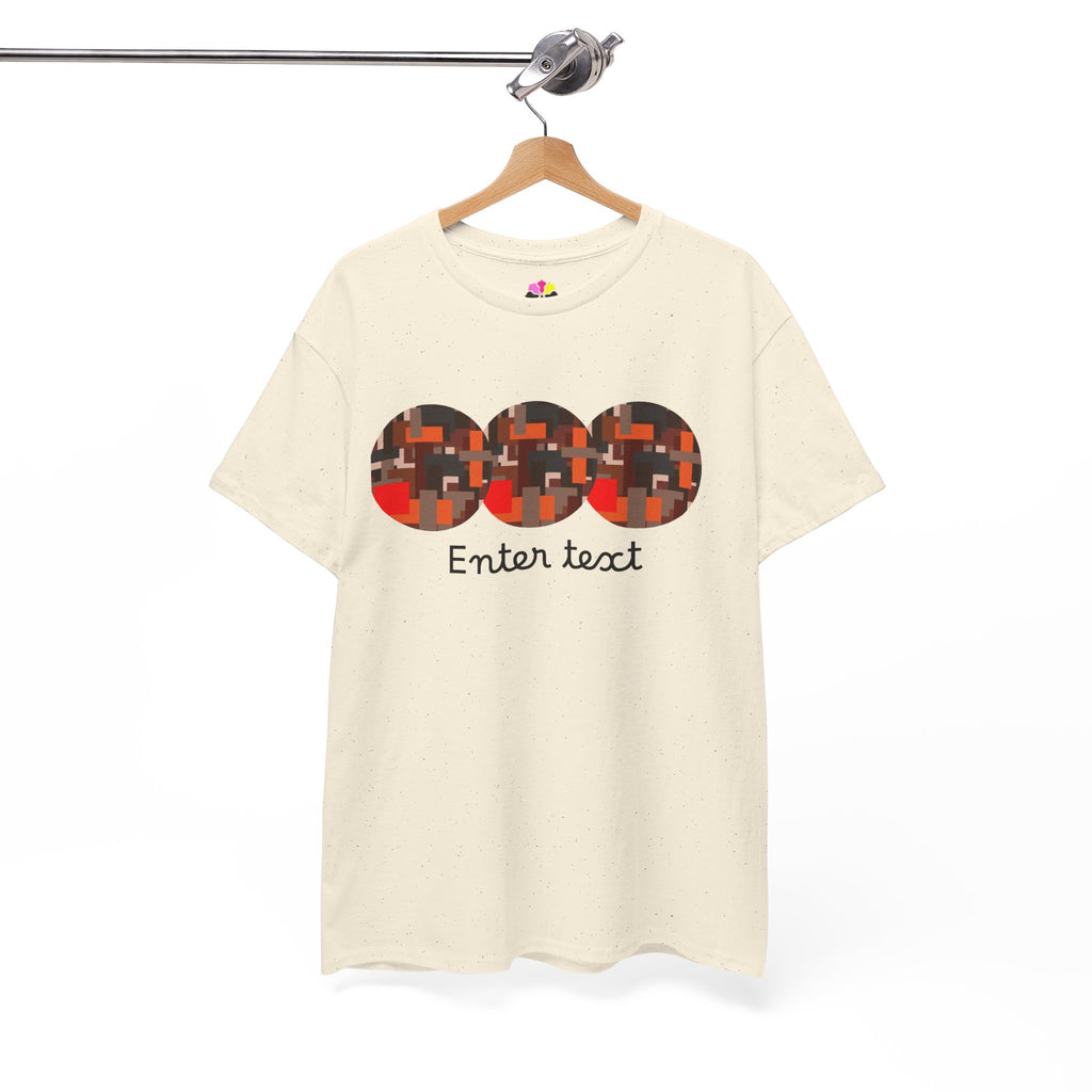 Circle Story — Geometric Graphic T-Shirt