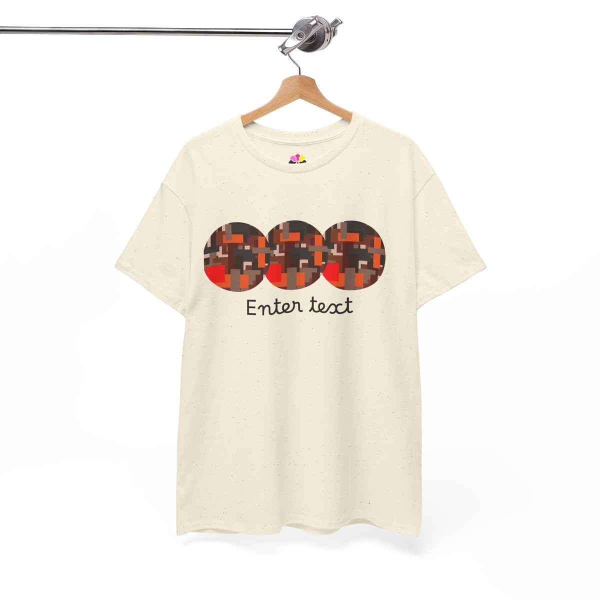 Circle Story — Geometric Graphic T-Shirt