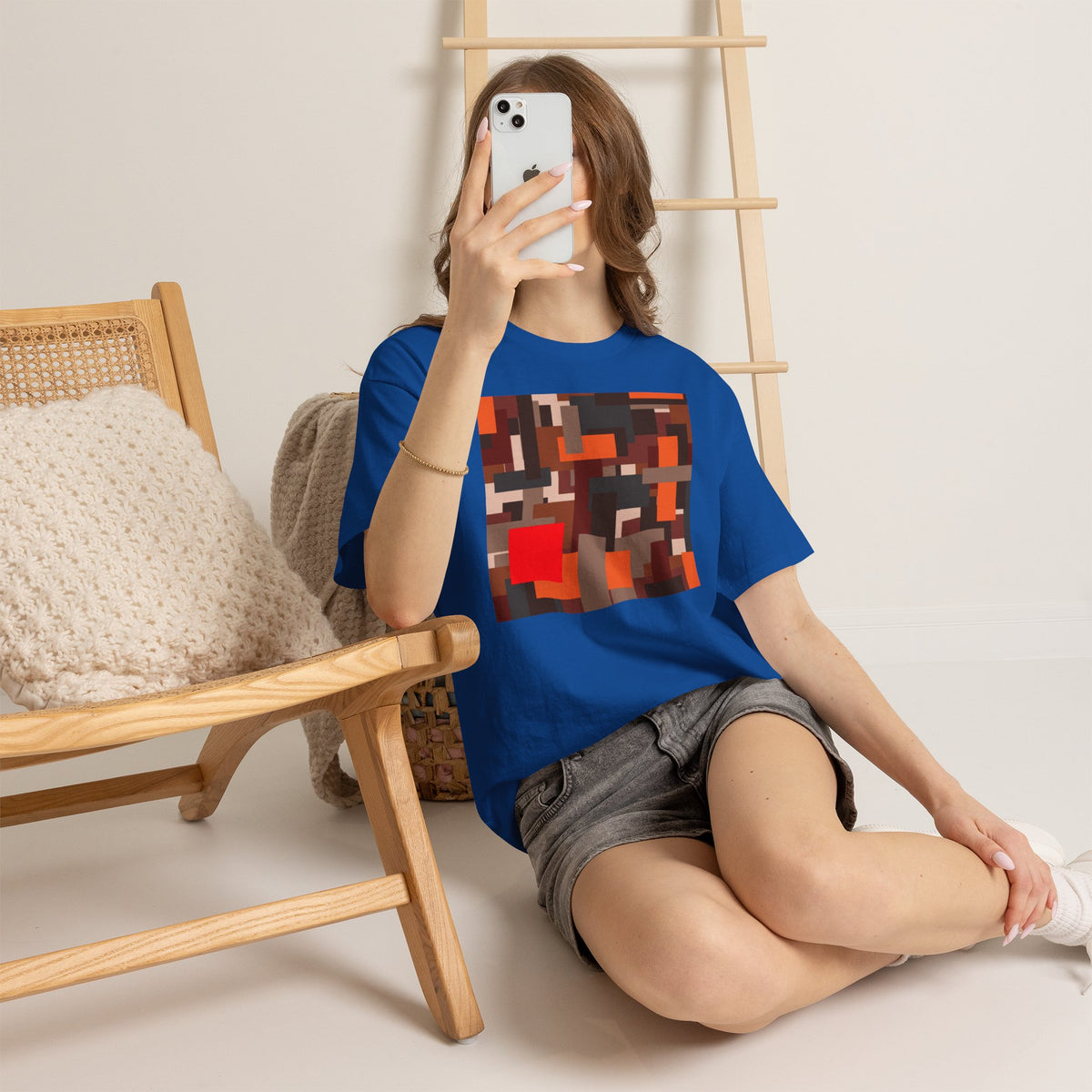 Scarlet Structure — Unisex Heavy Cotton T-Shirt