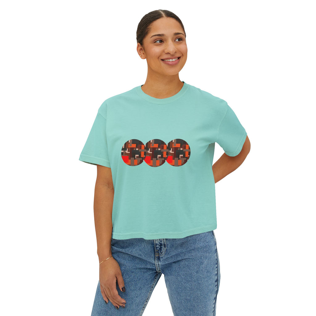 Circle Story — Women's Boxy T-Shirt
