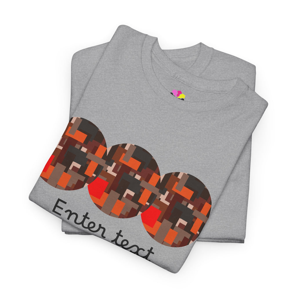 Circle Story — Geometric Graphic T-Shirt