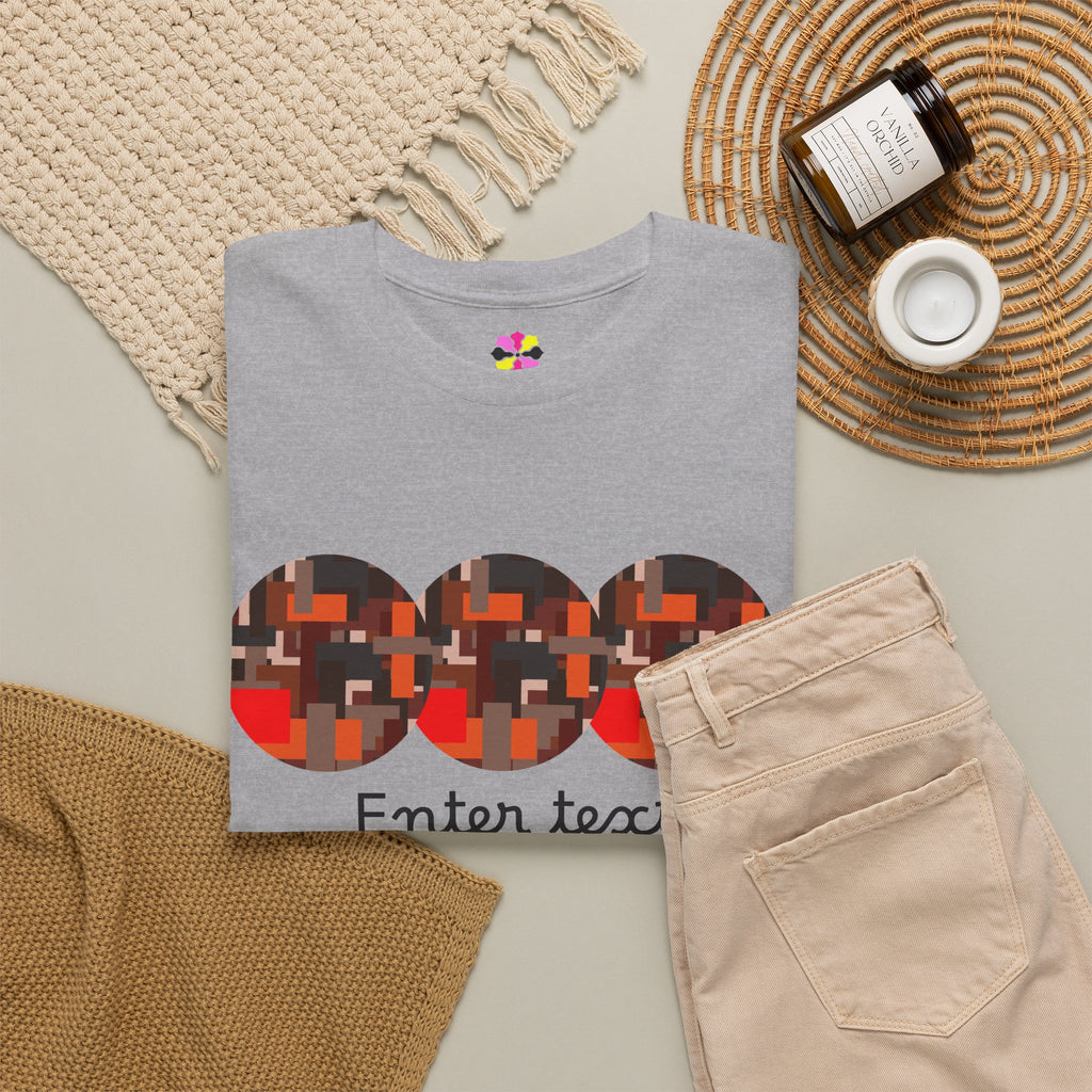 Circle Story — Geometric Graphic T-Shirt
