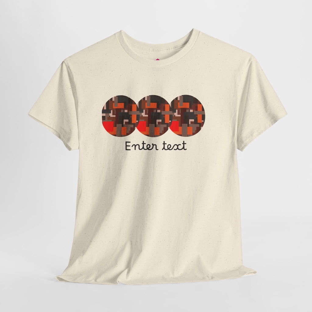 Circle Story — Geometric Graphic T-Shirt