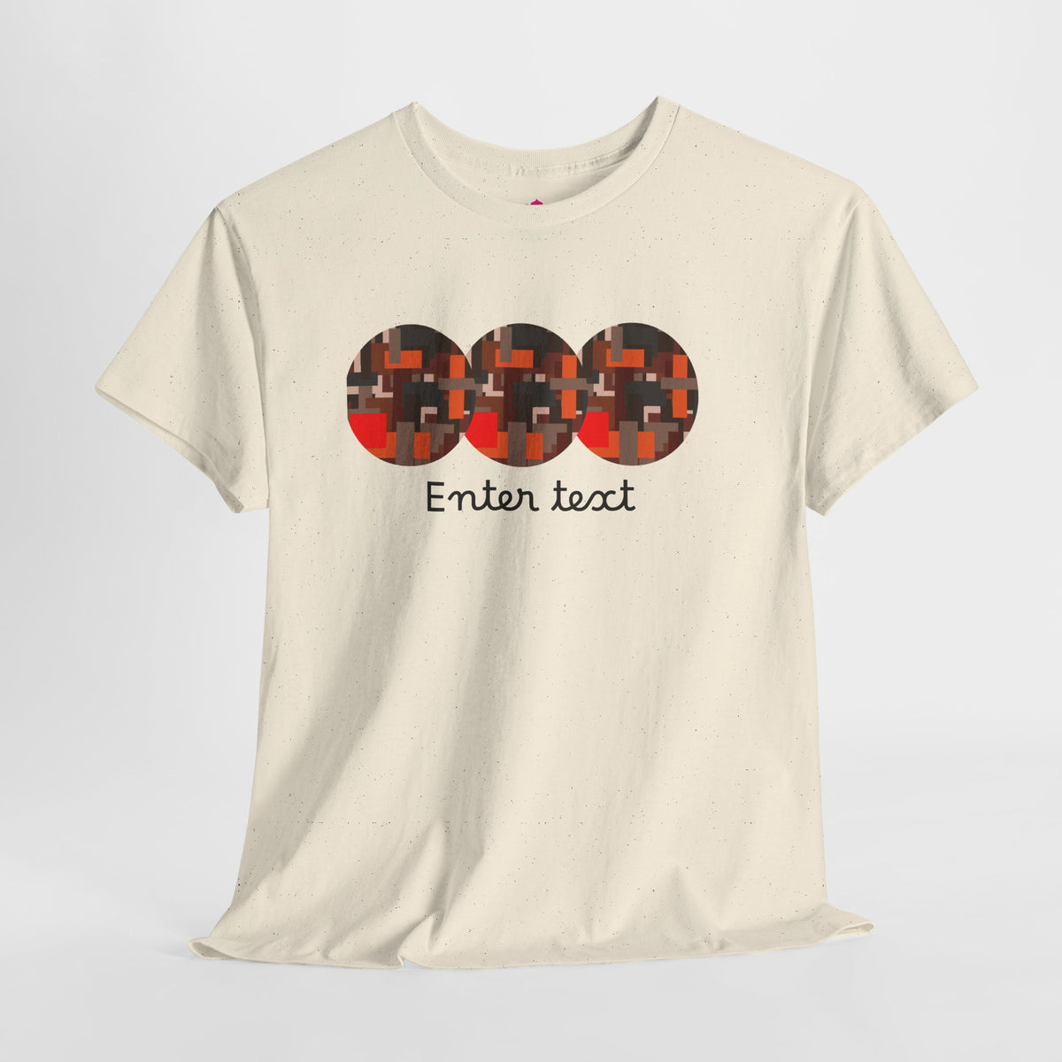 Circle Story — Geometric Graphic T-Shirt