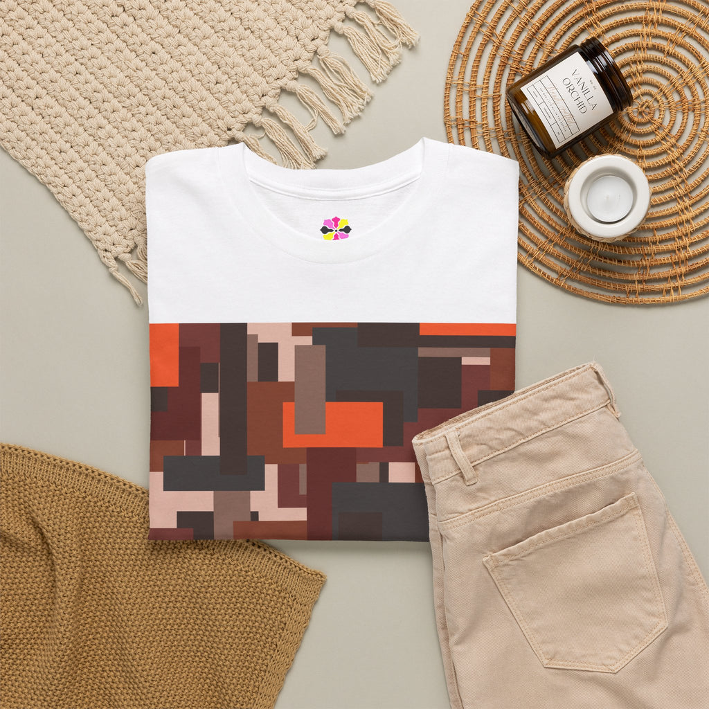 Scarlet Structure — Unisex Heavy Cotton T-Shirt