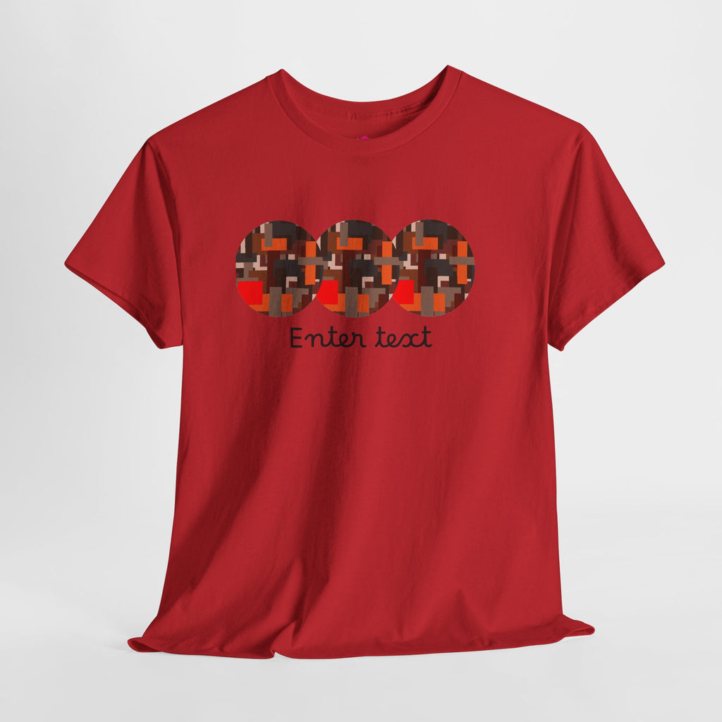 Circle Story — Geometric Graphic T-Shirt