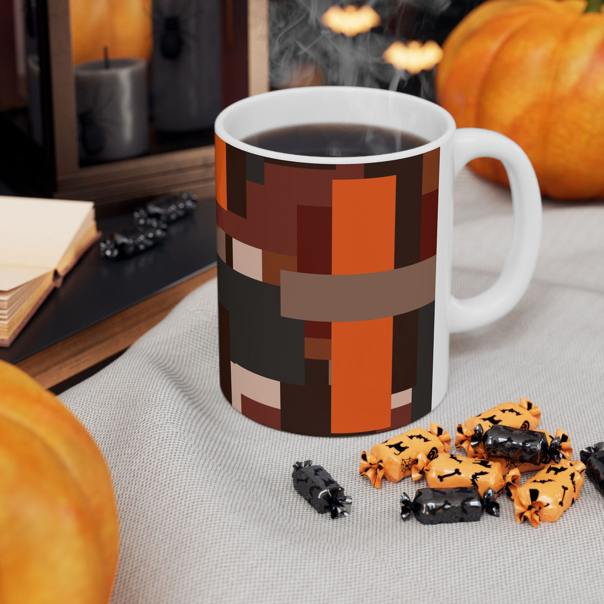 Scarlet Structure — Ceramic Mug (11oz & 15oz)