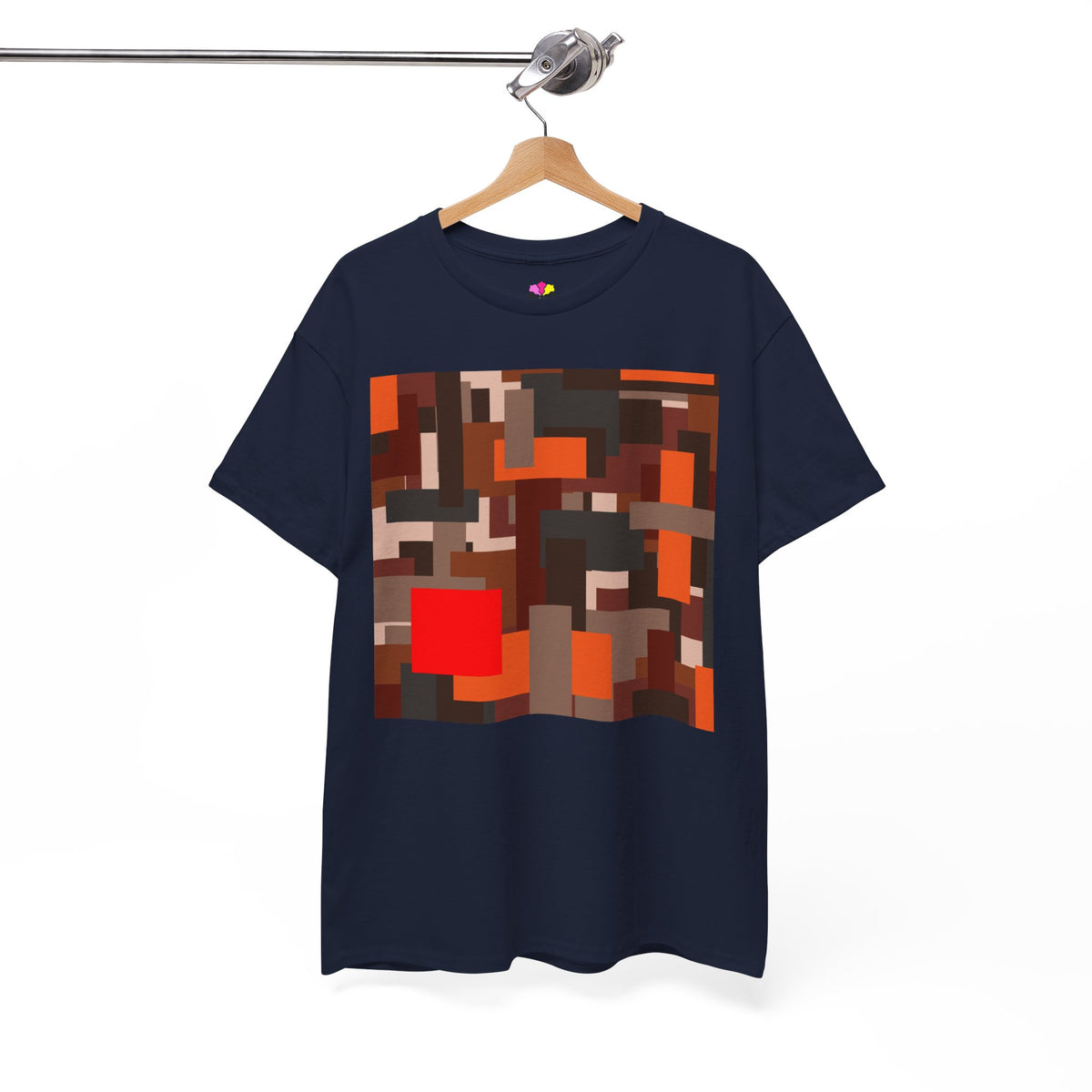 Scarlet Structure — Unisex Heavy Cotton T-Shirt