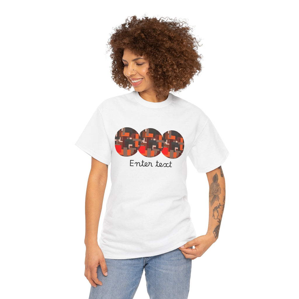 Circle Story — Geometric Graphic T-Shirt