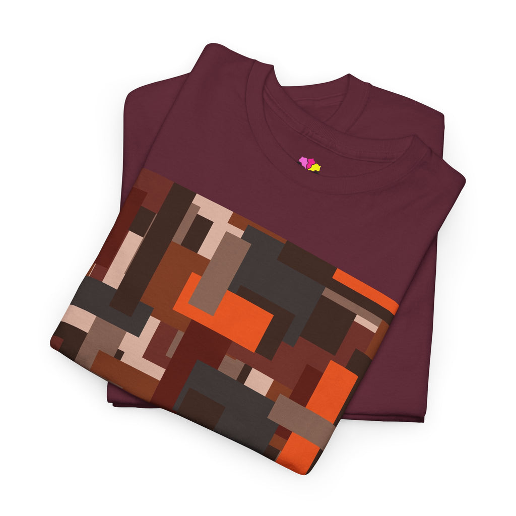 Scarlet Structure — Unisex Heavy Cotton T-Shirt