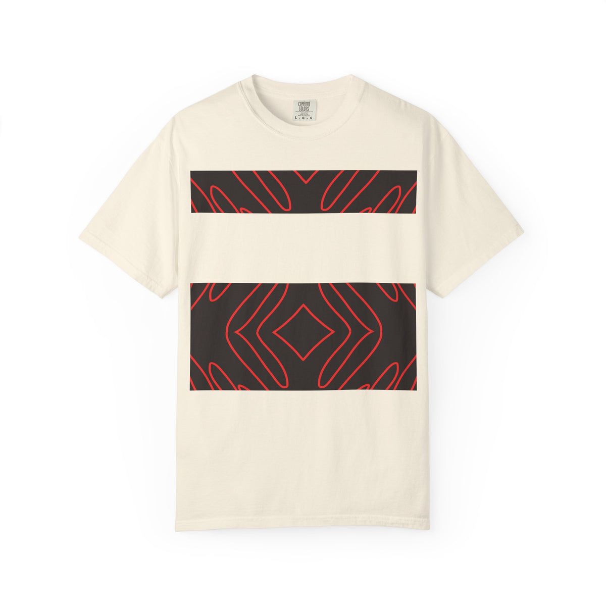 Crimson Current — Scarlet Shadow Garment-Dyed T-Shirt
