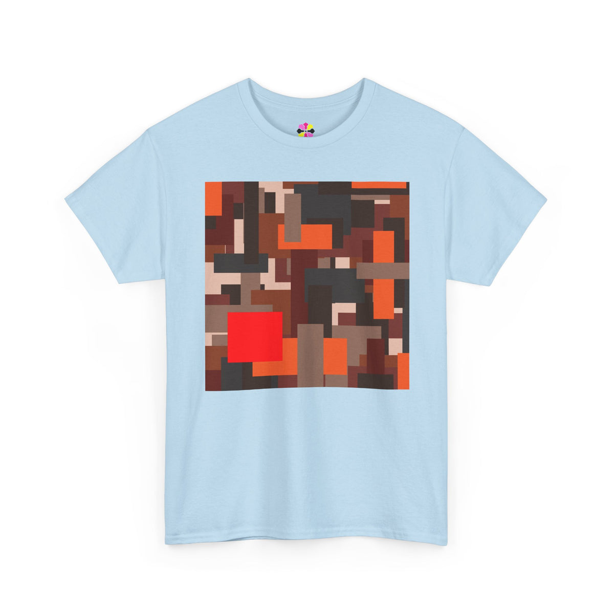 Scarlet Structure — Unisex Heavy Cotton T-Shirt