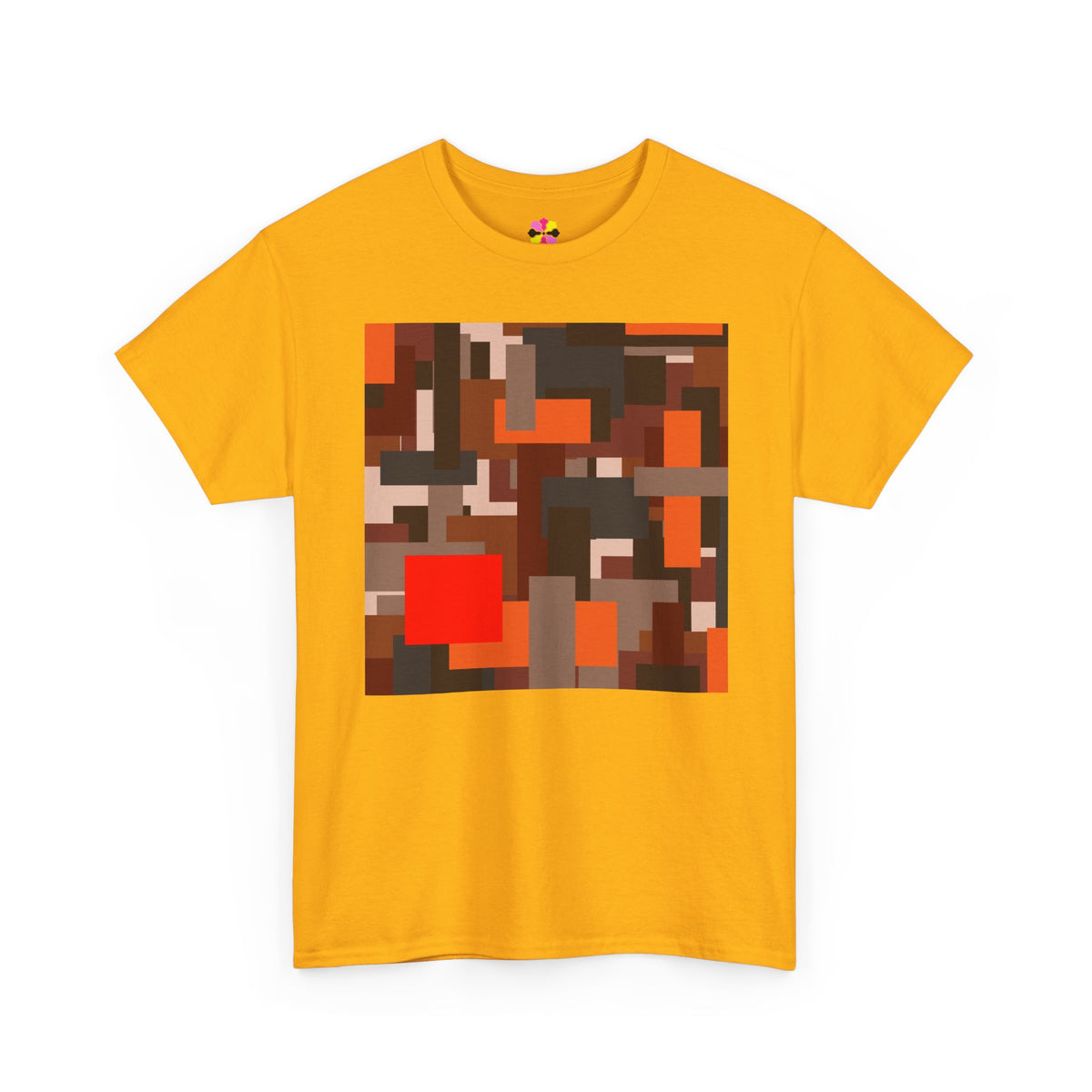 Scarlet Structure — Unisex Heavy Cotton T-Shirt