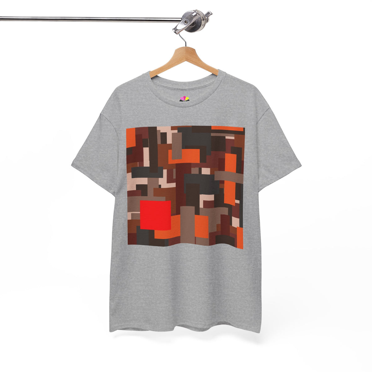 Scarlet Structure — Unisex Heavy Cotton T-Shirt