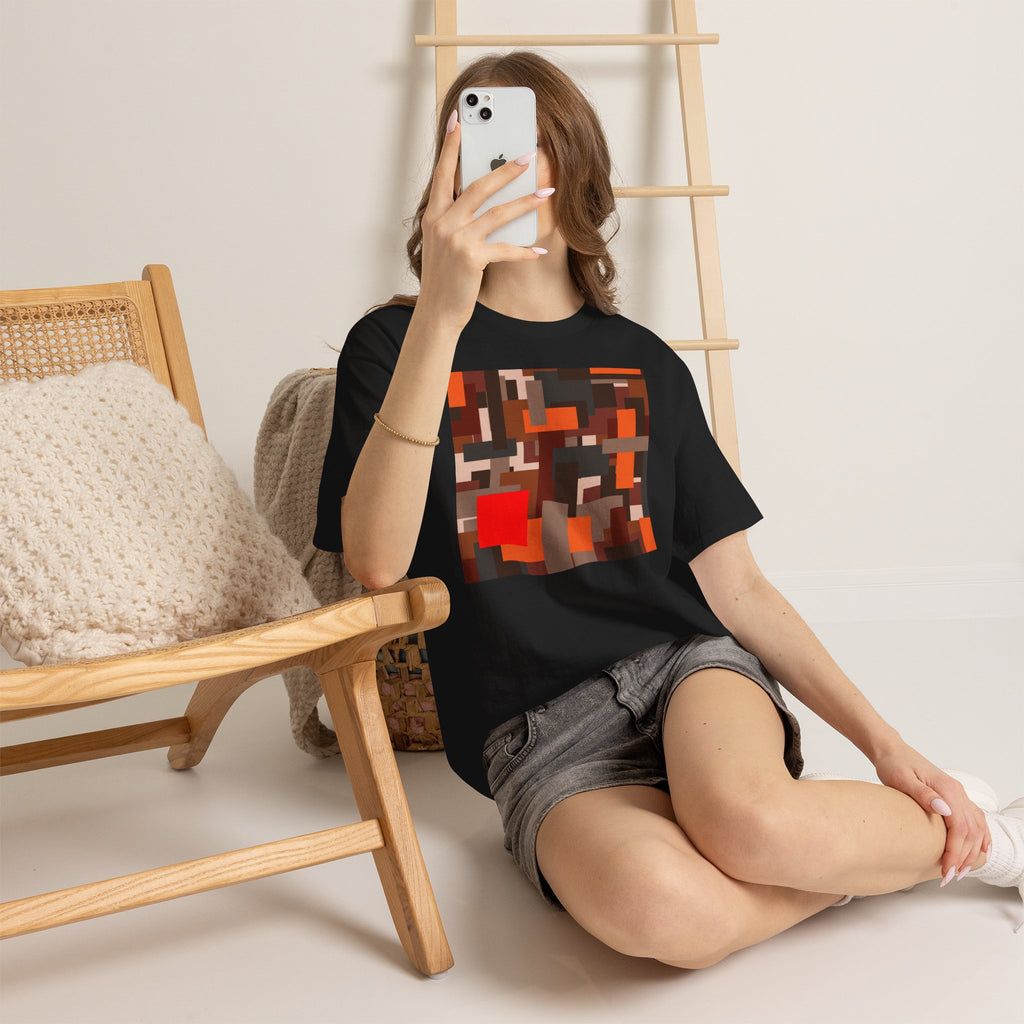 Scarlet Structure — Unisex Heavy Cotton T-Shirt
