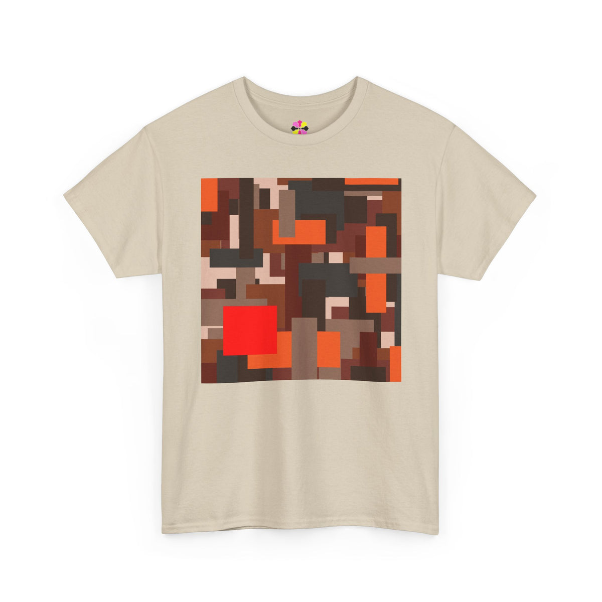 Scarlet Structure — Unisex Heavy Cotton T-Shirt