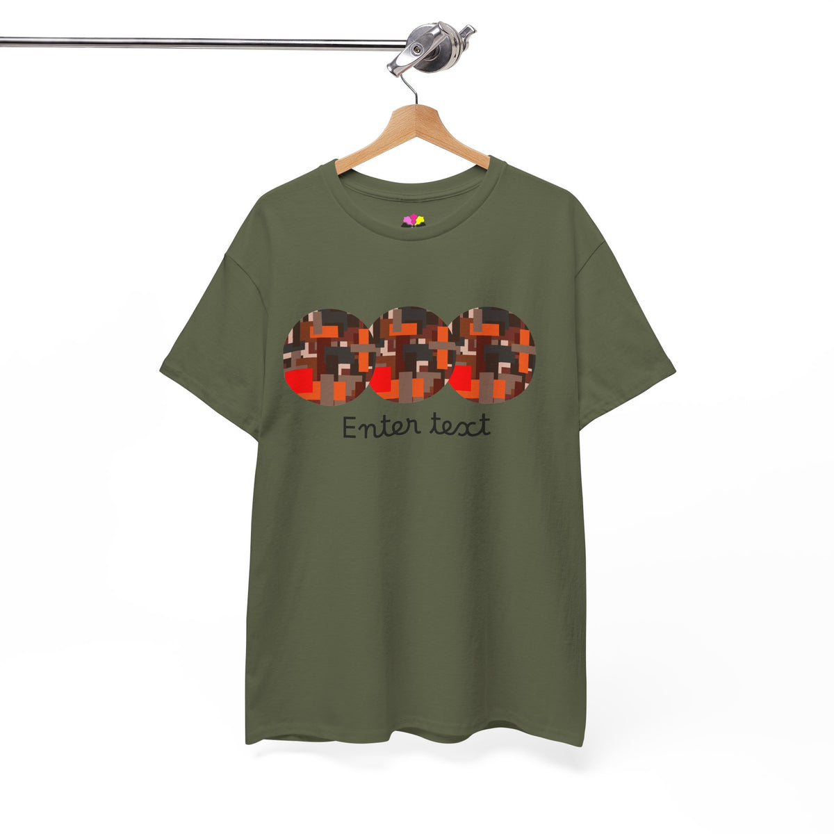 Circle Story — Geometric Graphic T-Shirt