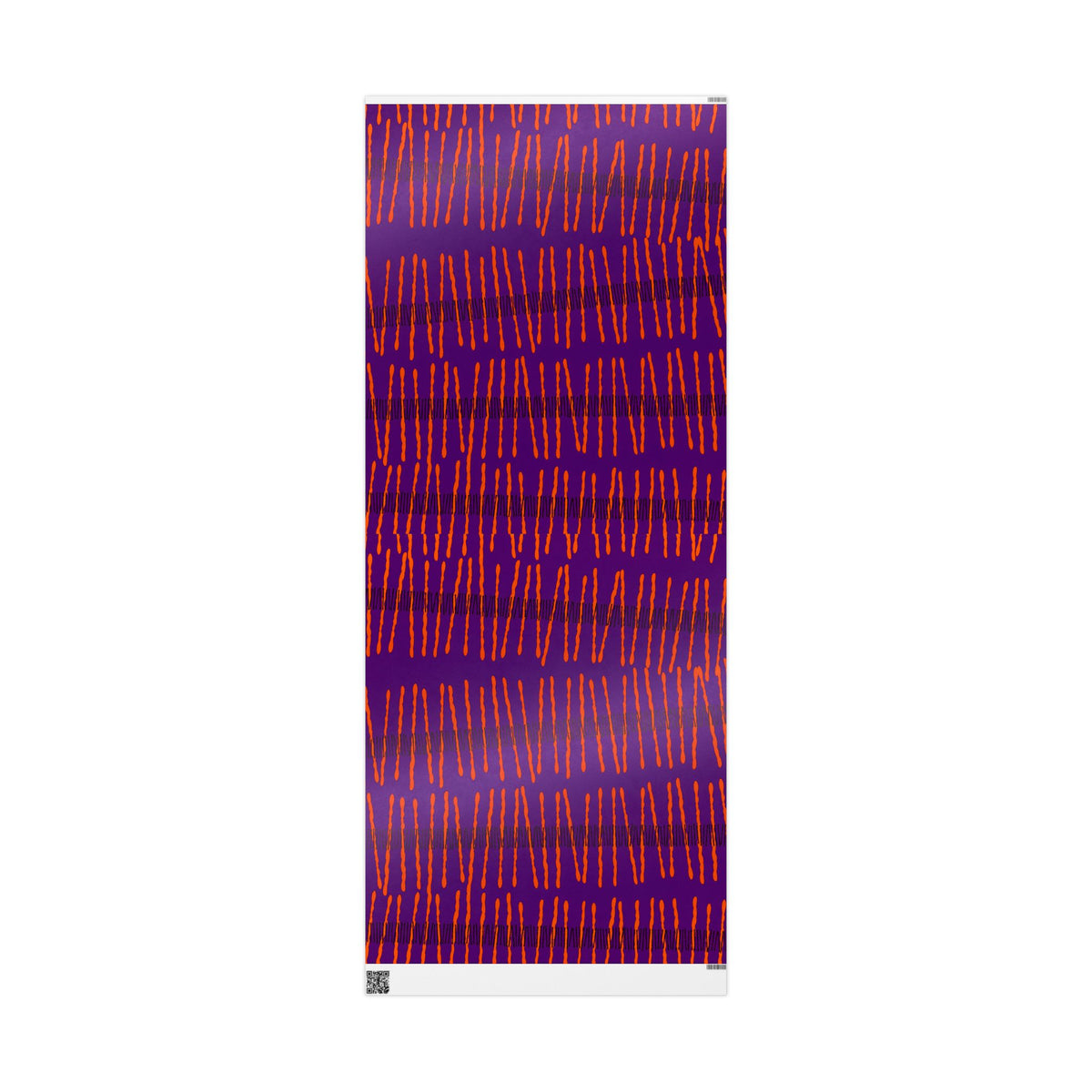 Ribbon Rhythm — Plum Pulse Wrapping Paper Roll