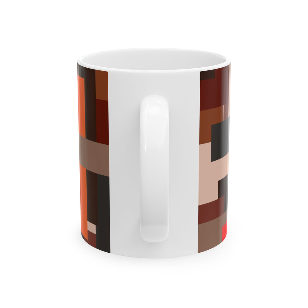 Scarlet Structure — Ceramic Mug (11oz & 15oz)