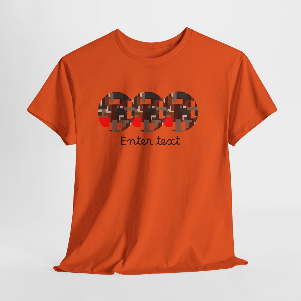 Circle Story — Geometric Graphic T-Shirt