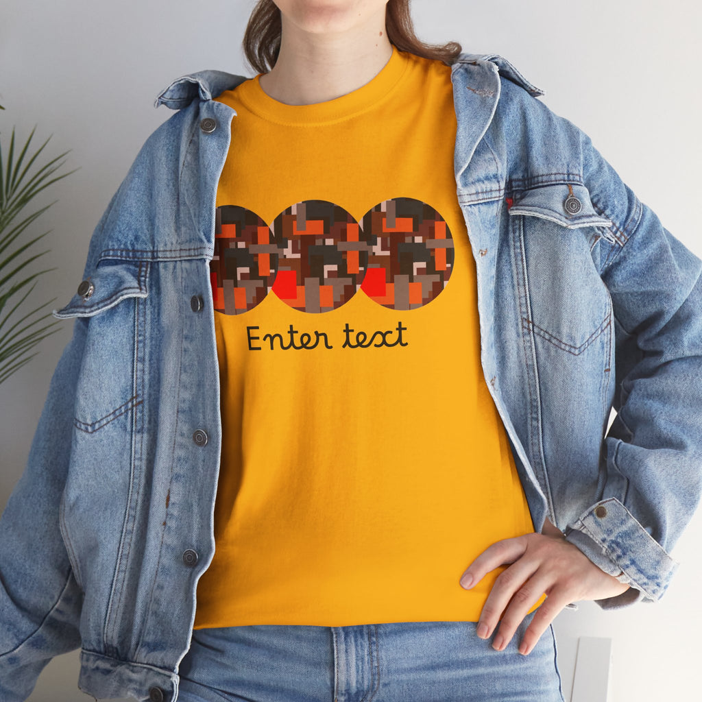 Circle Story — Geometric Graphic T-Shirt