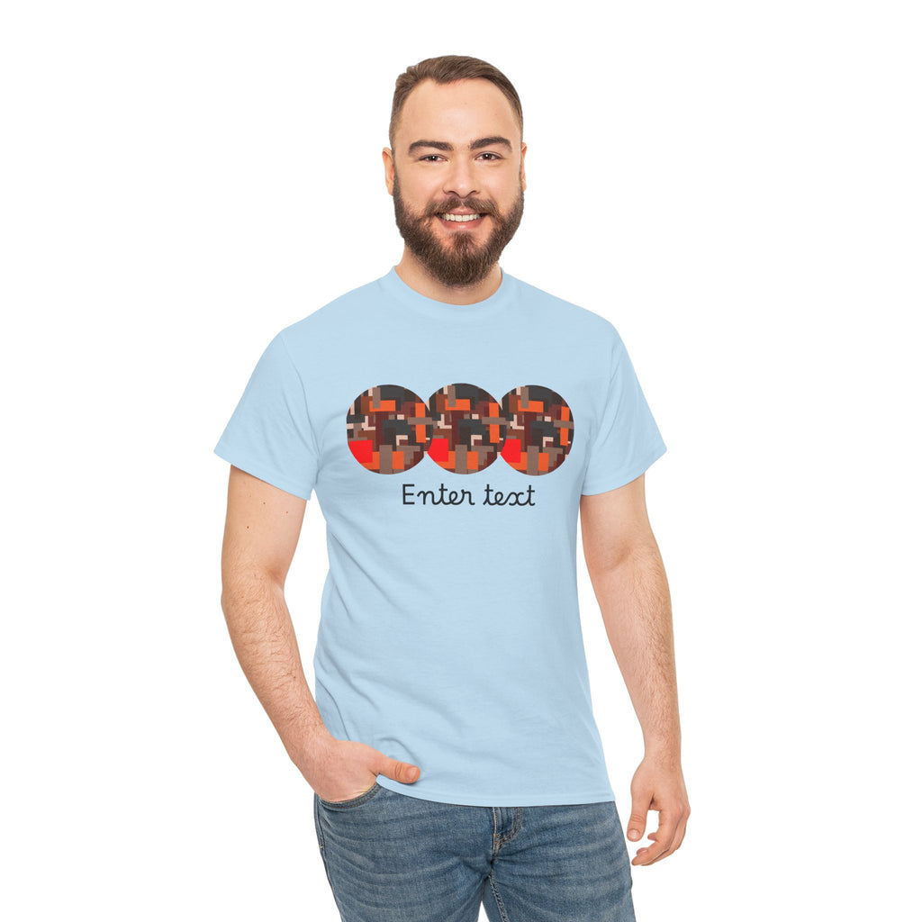 Circle Story — Geometric Graphic T-Shirt