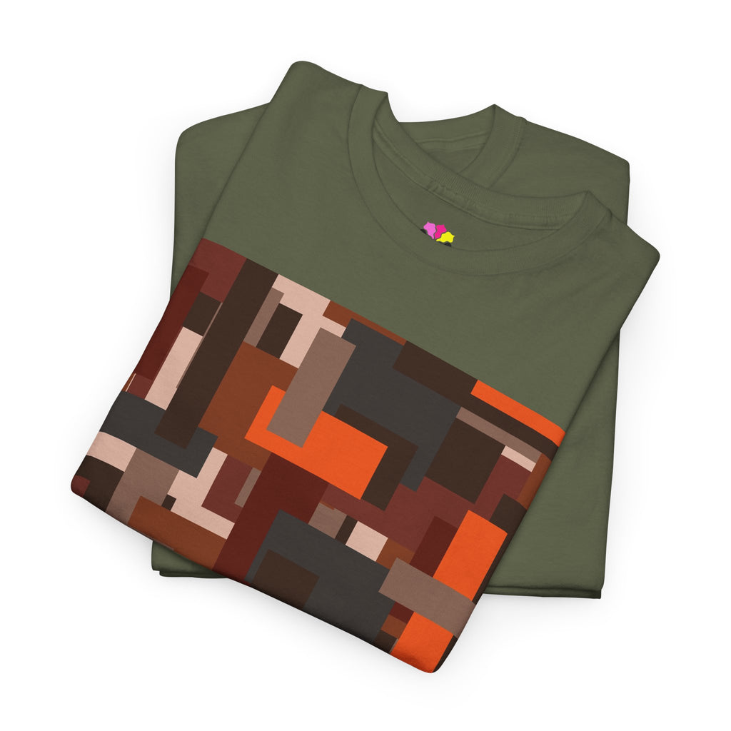 Scarlet Structure — Unisex Heavy Cotton T-Shirt
