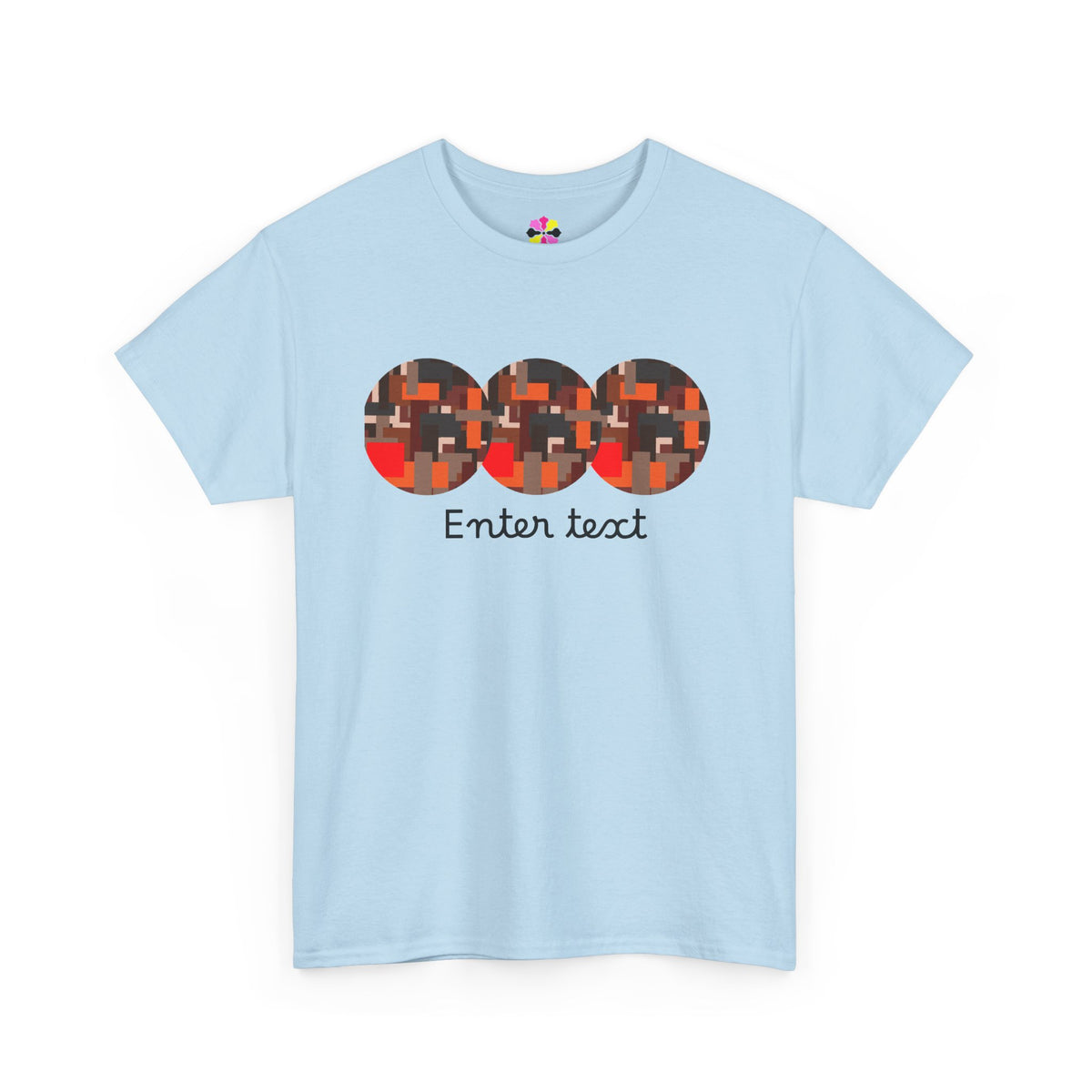 Circle Story — Geometric Graphic T-Shirt