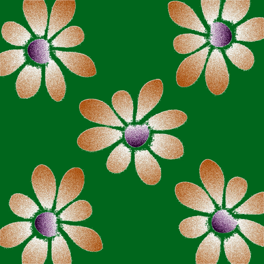 Petal Portal - Forest Flora Daisy Bloom pattern