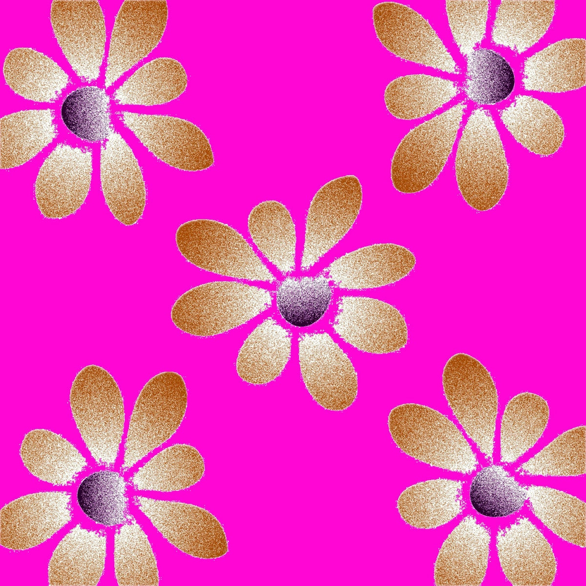 Petal Portal - Rose Radiance Daisy Bloom pattern
